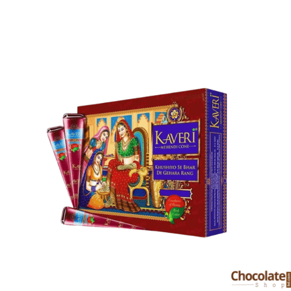 Kaveri Mehendi Cone Natural Mehendi Pack of 12