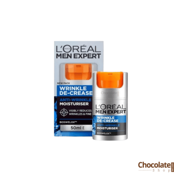 L’Oreal Men Expert Wrinkle De – Crease Anti – Wrinkle Moisturiser