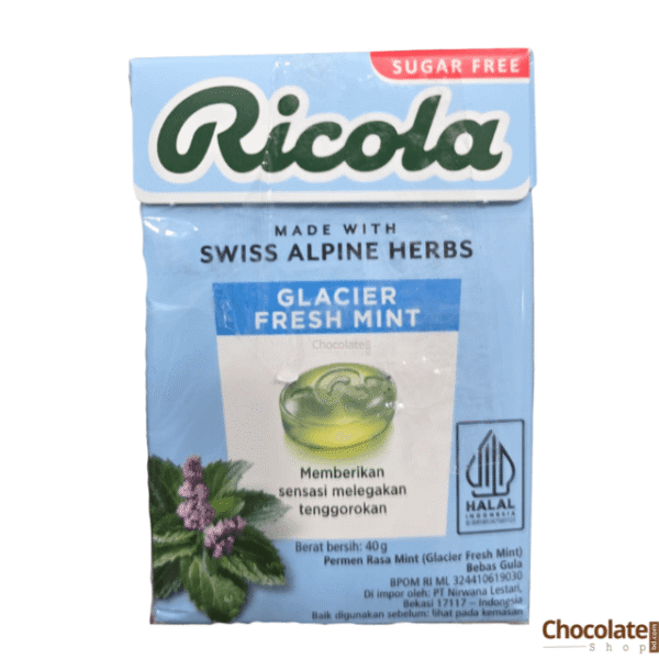 Ricola glacier fresh mint 40g