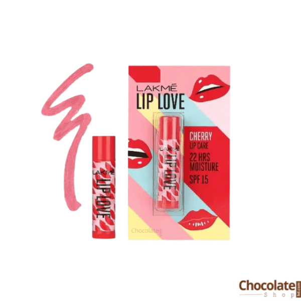 Lakme Lip Love Chapstick Cherry SPF 15