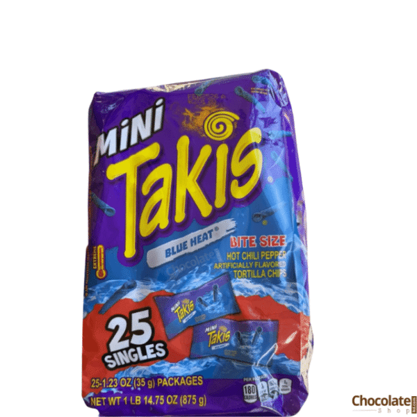 Mini Takis Blue Heat 25 Singles Tortilla Chips