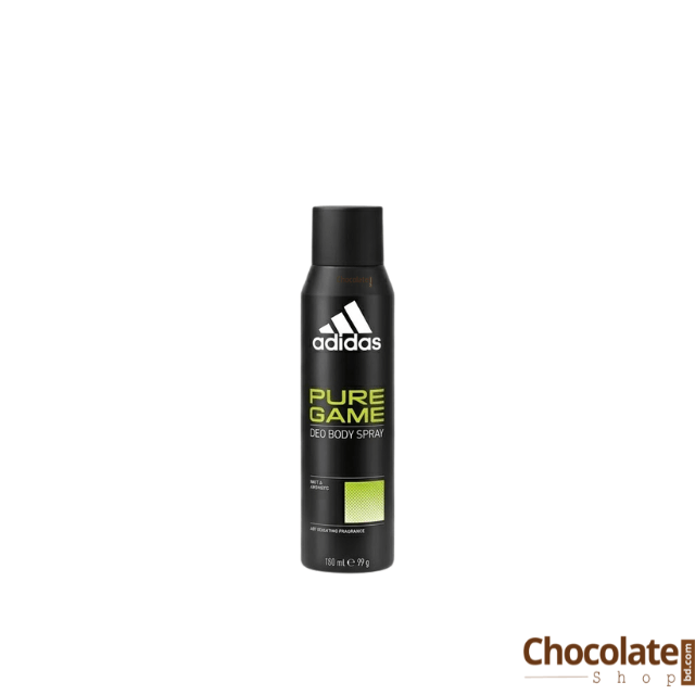 Adidas Pure Game Deo Body Spray 150ml (1) Adidas Pure Game Deo Body Spray 150ml