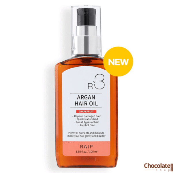 R3 Argan Grape Fruit Hair Oil 100ml