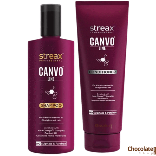 Streax Professional Canvo Line Shampoo & Conditioner