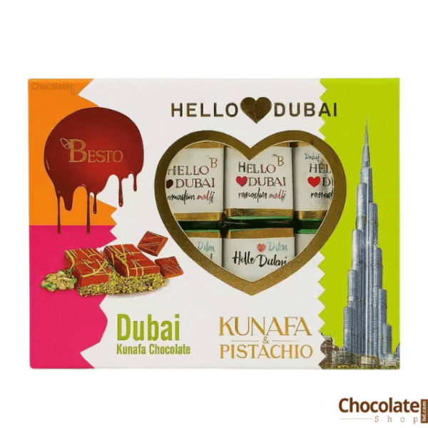 Besto Dubai Kunafa & Pistachio Chocolate