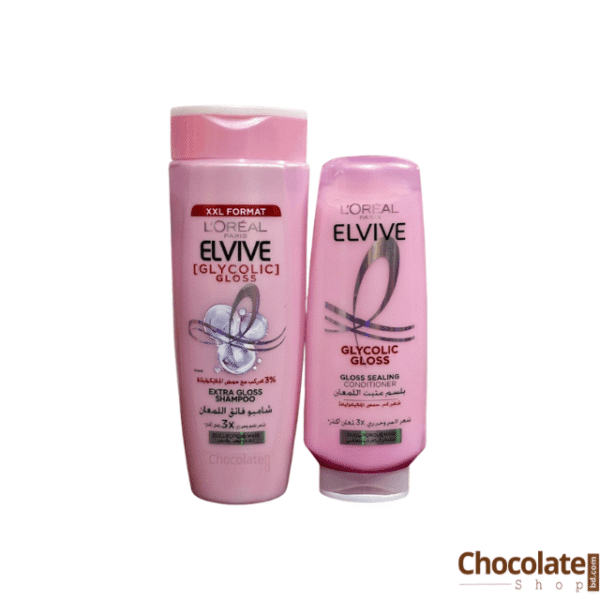 L’Oréal Elvive Glycolic Gloss 600ml + 360ml Combo