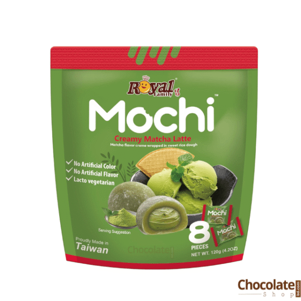 Royal Family Mochi Creamy Matcha Latte 8 Pieces