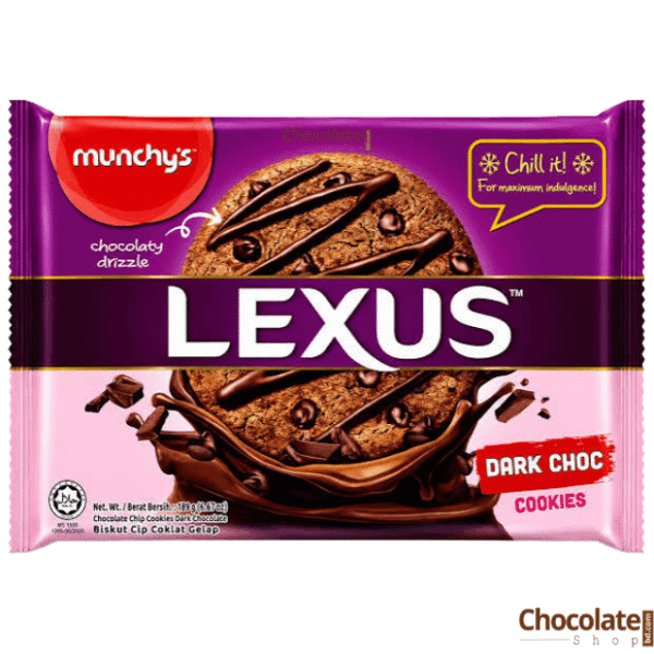 Munchy's Lexus Dark Choco Cookies 189g