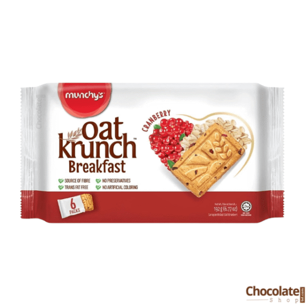 Munchy's Oat Krunch Breakfast Cranberry 192g