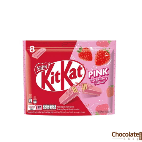 Nestle KitKat Pink Strawberry Flavour 136g