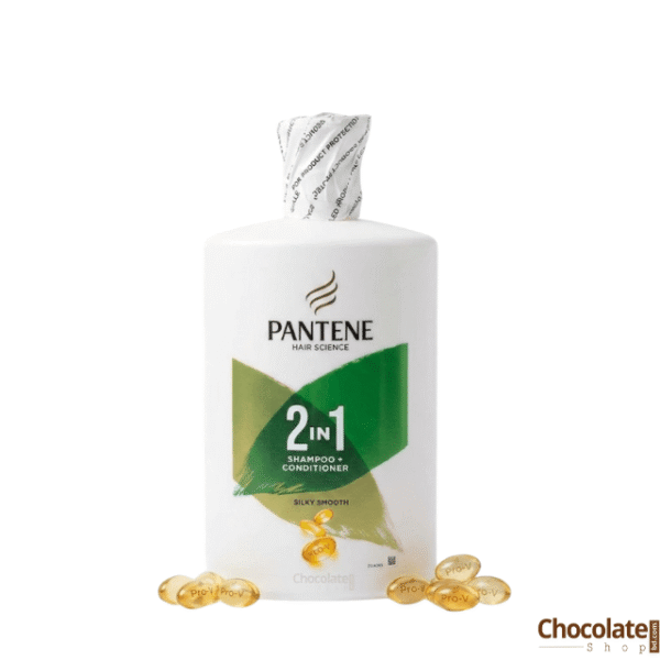 Pantene Silky Smooth 2 In 1 Shampoo + Conditioner
