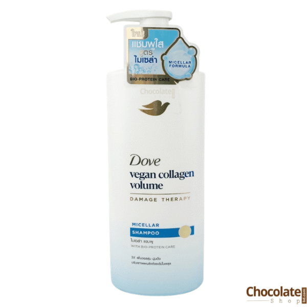 Dove Vegan Collagen Volume Micellar Shampoo