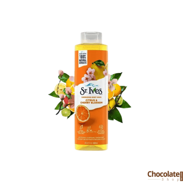 St. Ives Citrus & Cherry Blossom Energizing Body Wash
