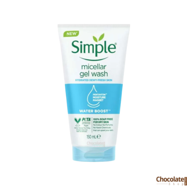 Simple Water Boost Micellar Facial Gel Wash