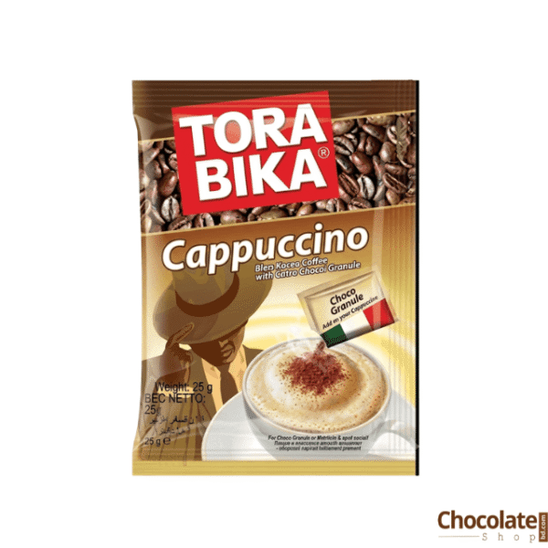 Tora Bika Cappuccino With Sugar Single Pack