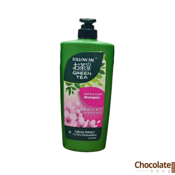 Follow Me Green Tea Soft & Smooth Sakura Extract Shampoo