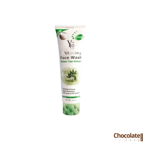 YC Whitening Green Tea Extract Face Wash 100ml