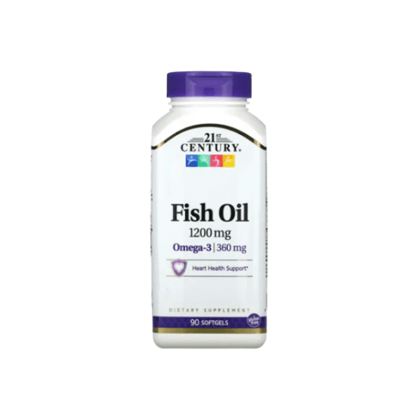 21st Century Fish Oil 1200mg Omega 3- 360mg 90 Softgels