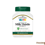 21st Century Milk Thistle Extract Veg 60 Capsules 