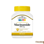 21st Century Niacinamide 500mg Vitamin Supplement 
