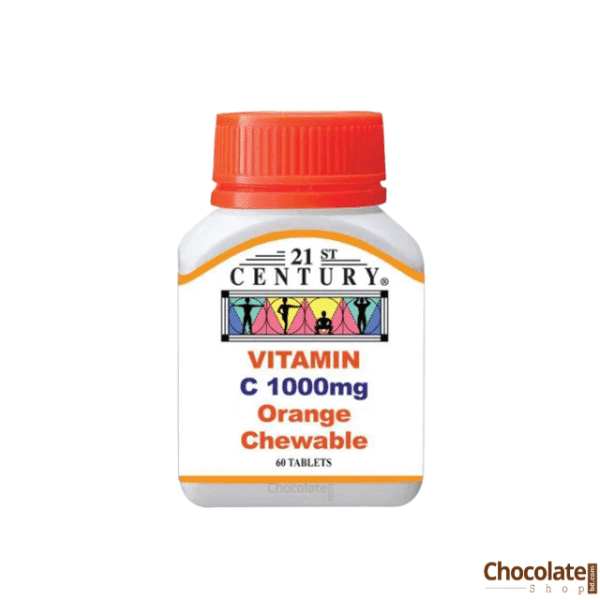 21st Century Vitamin C Chewable Orange 1000mg