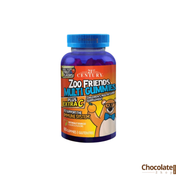 21st Century Zoo Friends Multi 60 Gummies