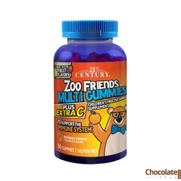 21st Century Zoo Friends Multi Plus Extra C Fruit Flavors