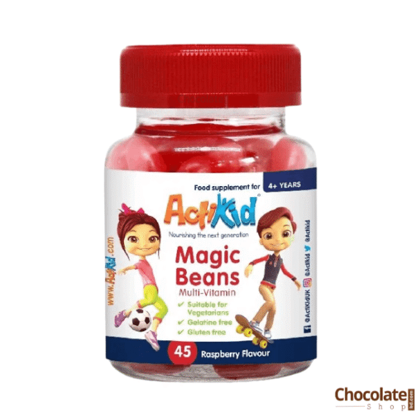 ActiKid Magic Beans Multi-Vitamin 45 Raspberry Flavour