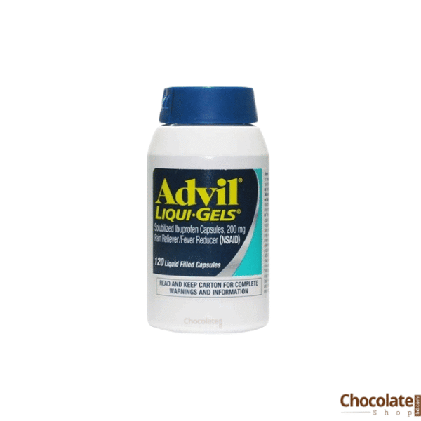 Advil Liqui Gels Pain Reliever 120 Softgels