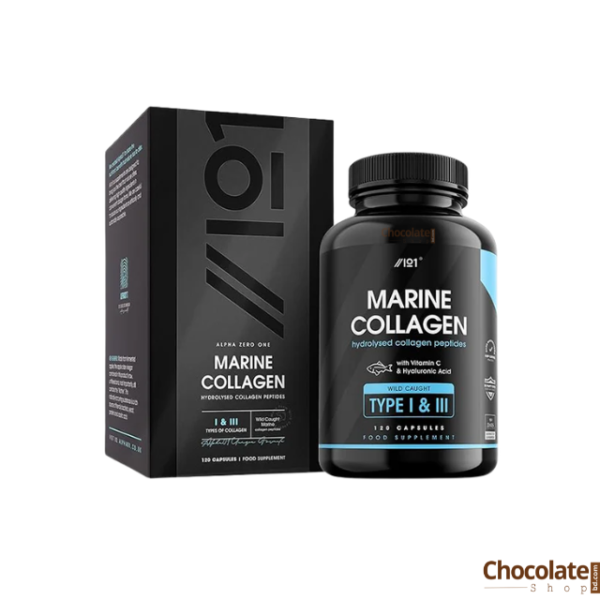 Alpha Zero One Marine Collagen 1000mg 120 High Strength Capsules