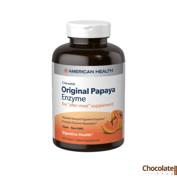 American Health Original Papaya Enzyme 100 Tablets