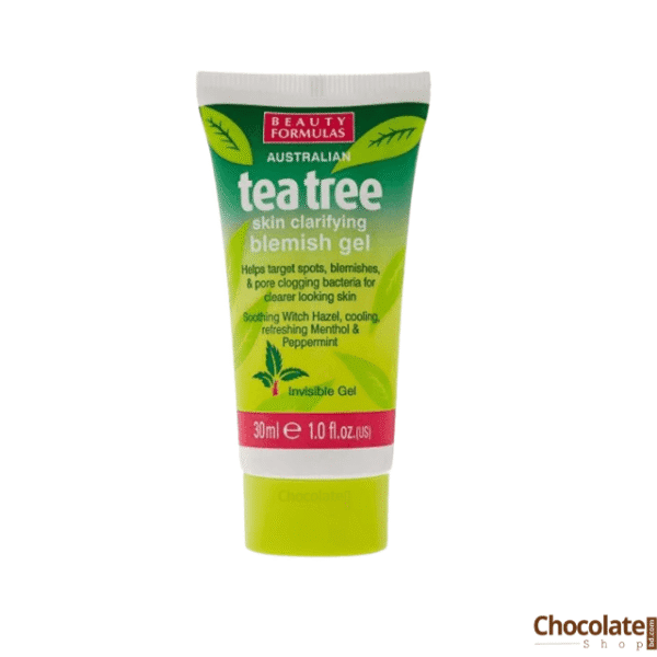 Beauty Formulas Tea Tree Clarifying Blemish Gel-30ml
