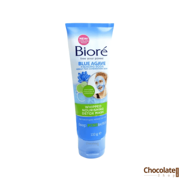 Biore Blue Agave Whipped Nourishing Detox Mask 110g