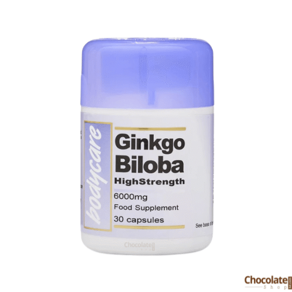 Bodycare Ginkgo Biloba 6000mg 30 Capsules 