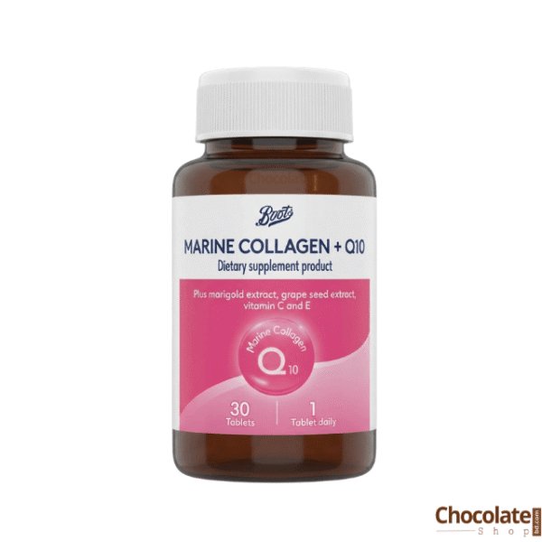  Boots Marine Collagen+Q10 Dietary Supplement 30 Tablets