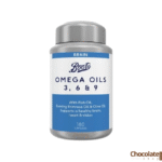 Boots Omega Oils 3, 6 & 9 For Brain 180 Capsules