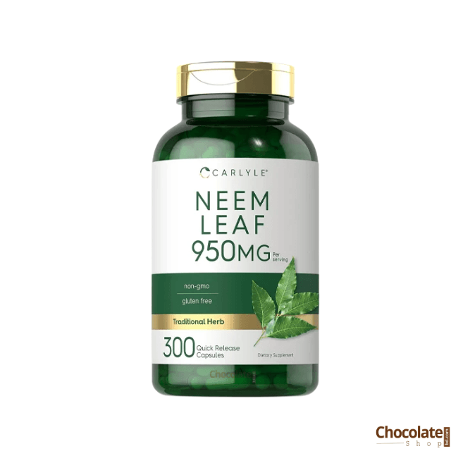 Carlyle Neem Leaf Traditional Herbal 950mg 300 Capsules (1) Carlyle Neem Leaf Traditional Herbal 950mg 300 Capsules