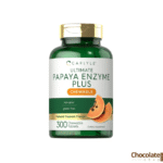 Carlyle Papaya Enzyme Chewable 300 Tablets