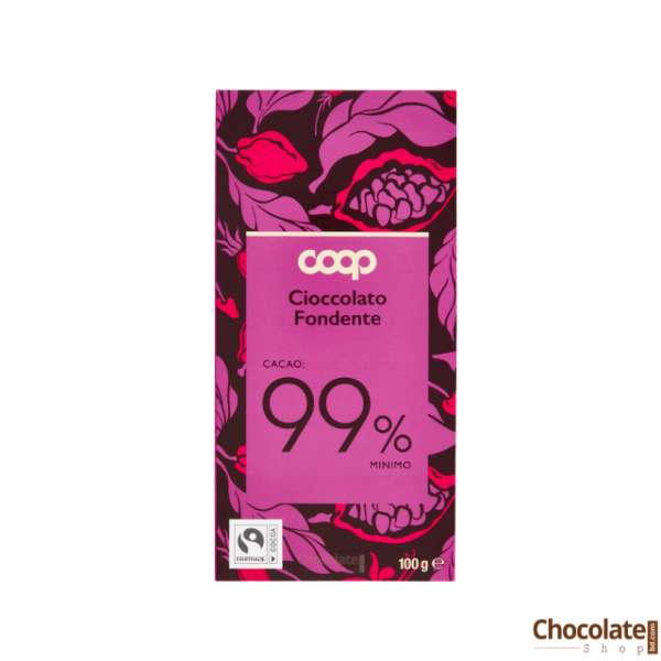 Coop Cioccolato Fondente Cacao 99% Minimo