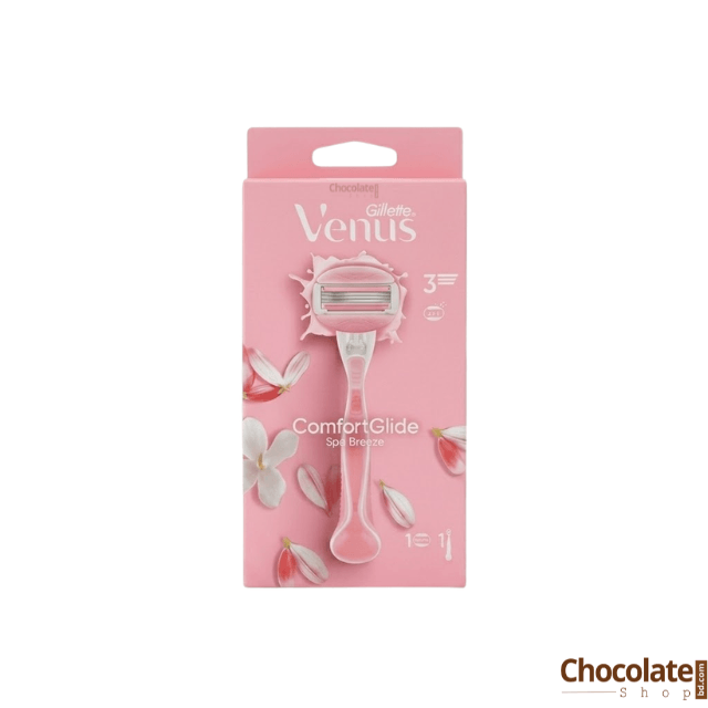 Gillette Venus ComfortGlide Spa Breeze Razor (1) Gillette Venus ComfortGlide Spa Breeze Razor