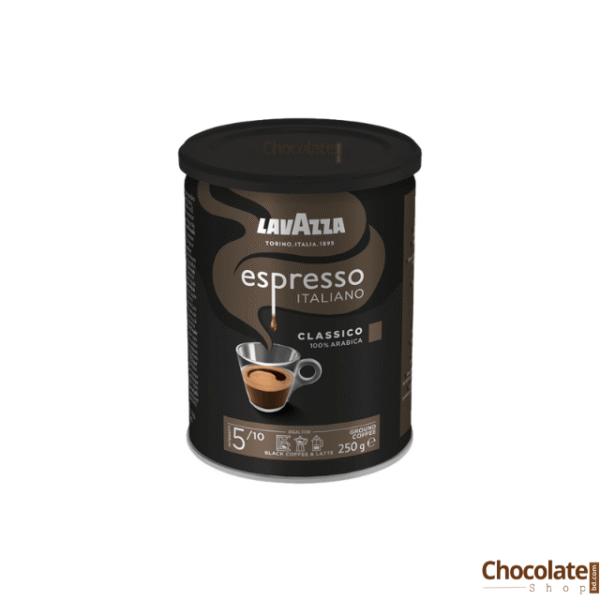 Lavazza Espresso Italiano Classico Ground Coffee 250g Tin