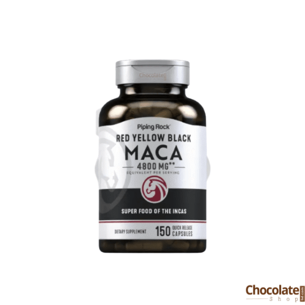 Piping Rock Red Yellow Black Maca 4800mg