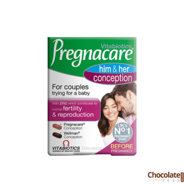 Vitabiotics Pregnacare Him & Her Conception 60 Tablets