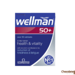 Vitabiotics Wellman 50+ 30 Tablets