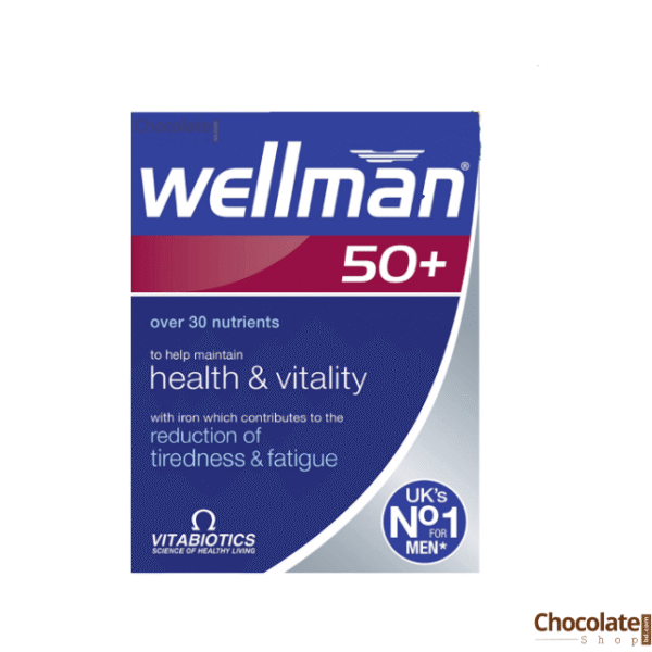 Vitabiotics Wellman 50+ 30 Tablets